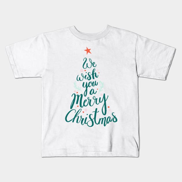 Merry Christmas Kids T-Shirt by rayanammmar